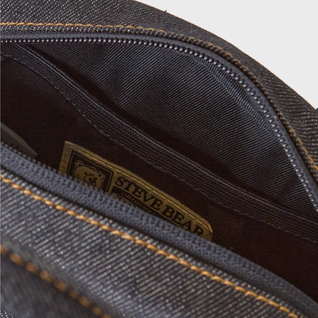  Túi Đeo Chéo WHOAU - Steve Denim Pocket Cross - WHBGG2324A 