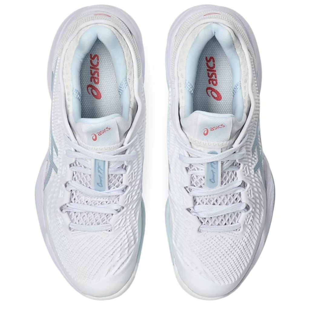  Giày Asics Court FF3 'White/Sky' 1042A220-107 