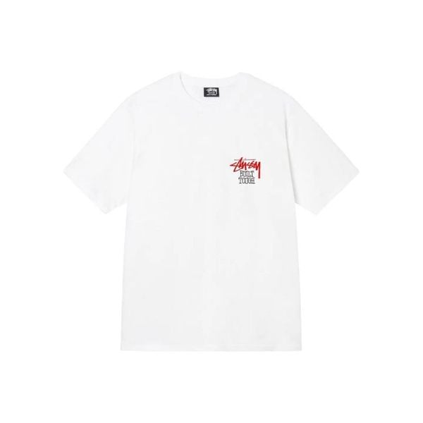 Áo Stussy [Unisex] - Built Tough Bear - White