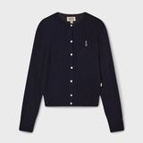  Áo Cardigan WHOAU [Nữ] - Steve High Gauge Wool Cable - WHCKG2325F 