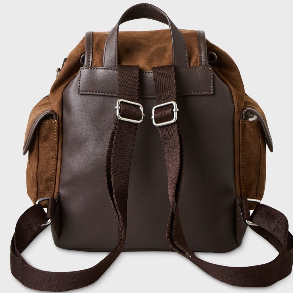  Balo Whoau Korea - Synthetic Suede Flap - WHBGG4931A 