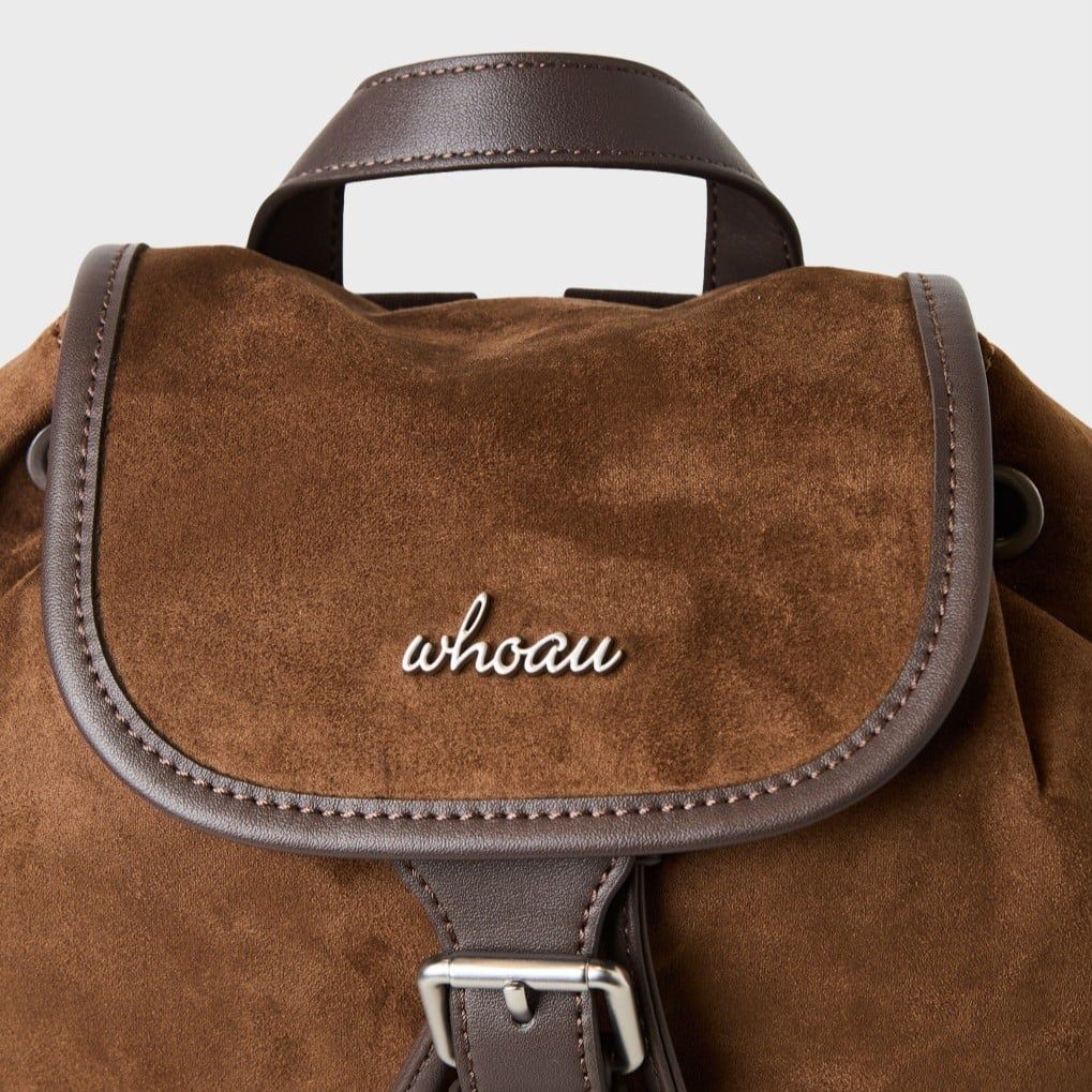  Balo Whoau Korea - Synthetic Suede Flap - WHBGG4931A 