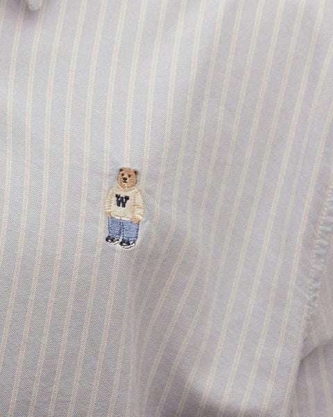  Áo Sơ Mi WHOAU [Unisex] - Steve Oxford Shirt Mix - WHYWF2311U 