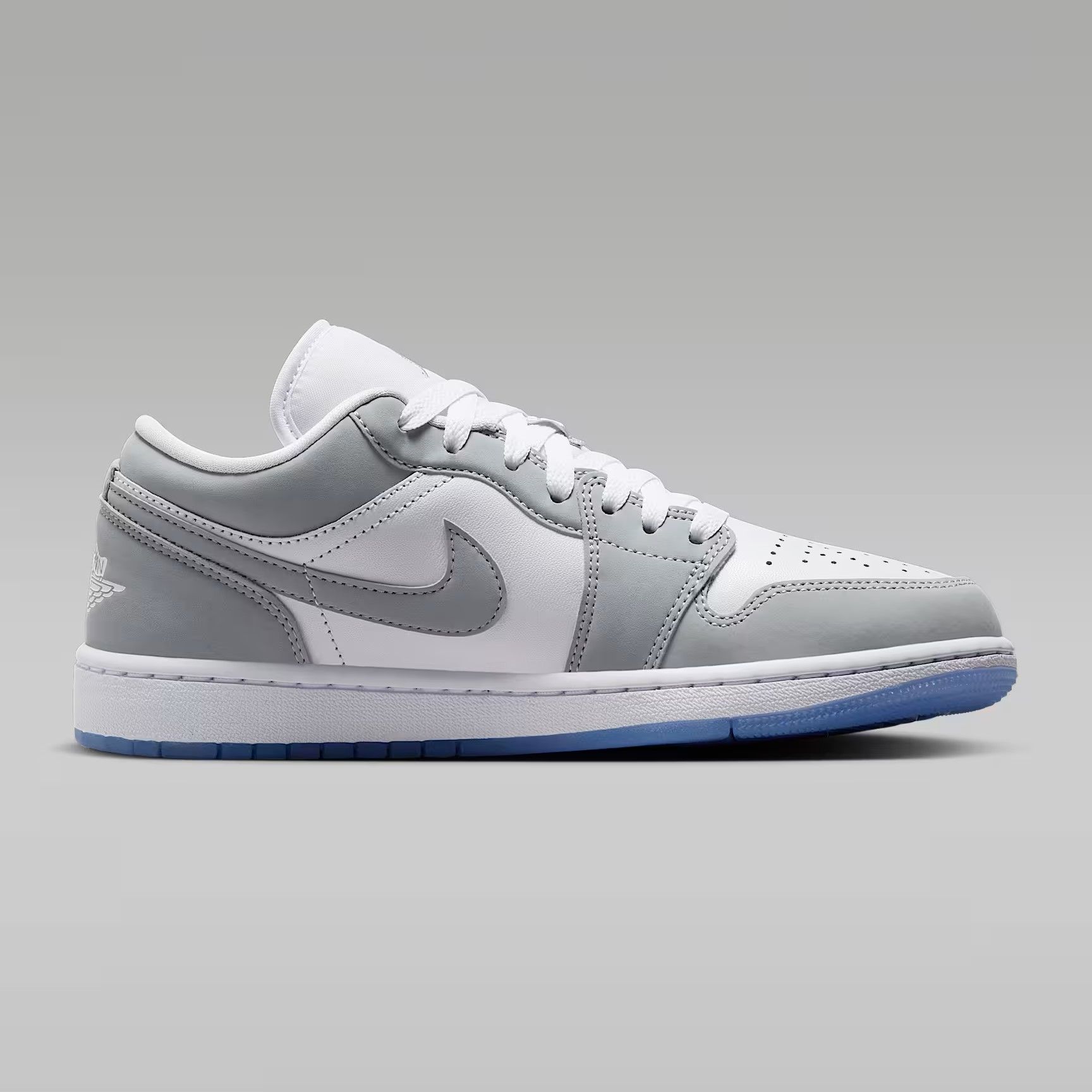  Giày Nike - Air Jordan 1 Low White Wolf Grey - DC0774-105 