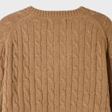  Áo Len Whoau - Steve Cable V-neck Pullover - WHKAG4922F 