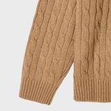  Áo Len Whoau - Steve Cable V-neck Pullover - WHKAG4922F 