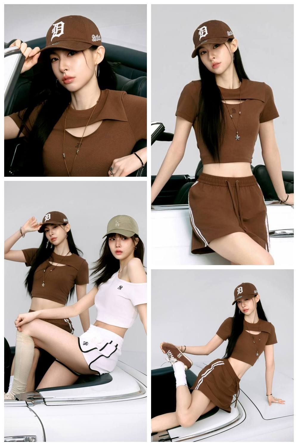  Nón MLB Korea - Signature Unstructured - 3ACPB245N-46BRN 