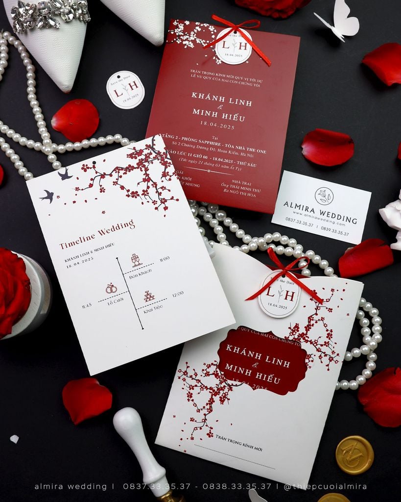 Thiệp rút – Almira Wedding