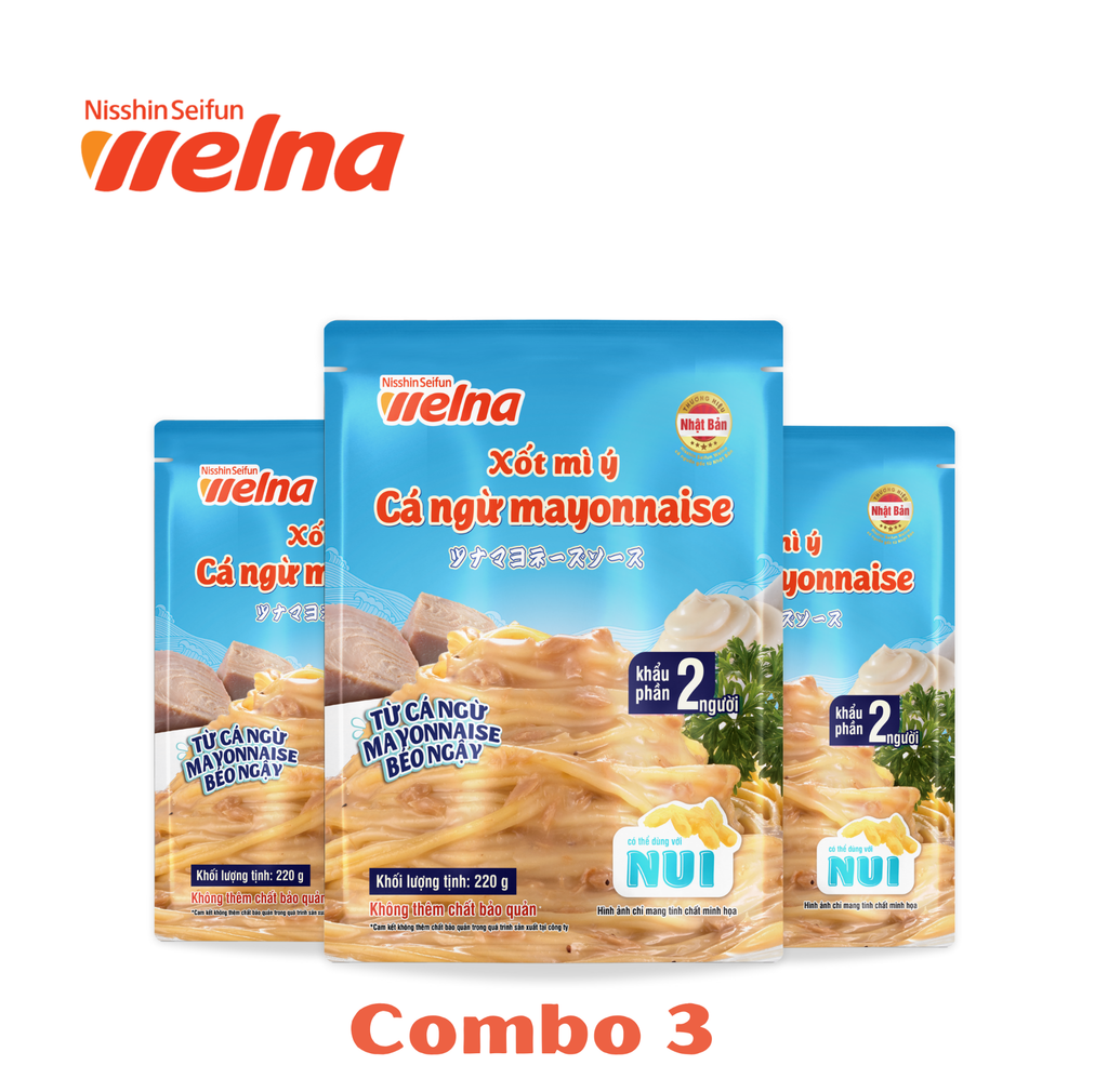 Xốt Mì Ý Cá Ngừ Mayonnaise 220G