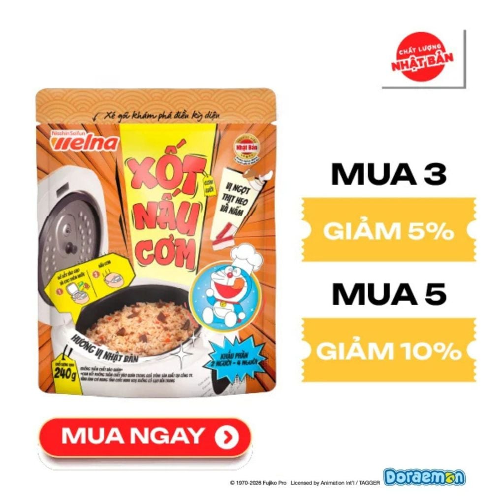 Xốt Nấu Cơm Hương Vị Nhật Bản