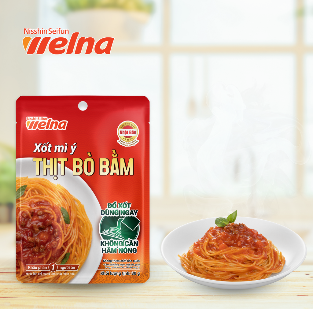 Xốt Mì Ý Thịt Bò Bằm 80G