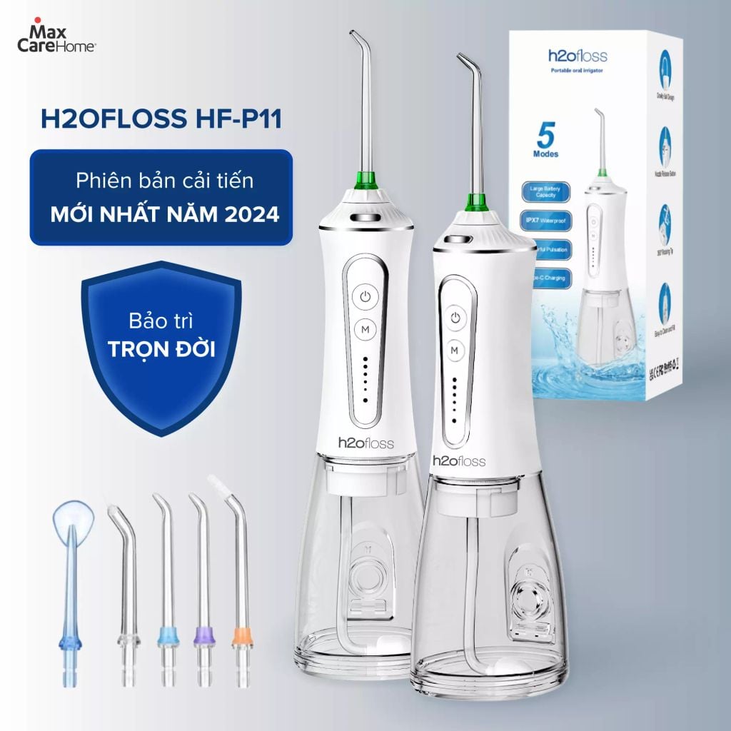 Máy tăm nước H2ofloss HF-P11 tăng cường chống nước