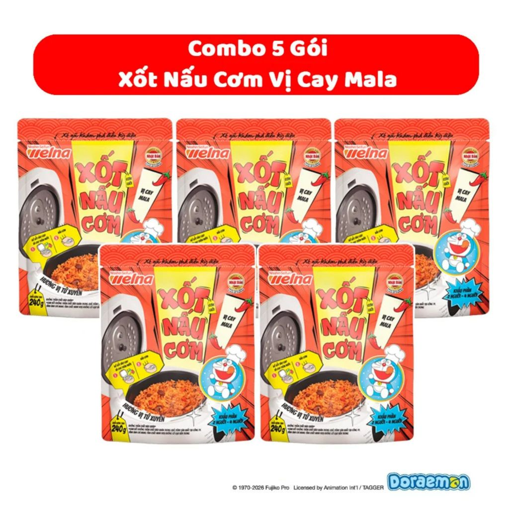 Xốt nấu cơm Vị Cay Mala