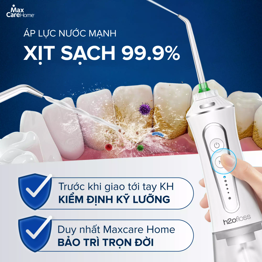 Máy tăm nước H2ofloss HF-P11 tăng cường chống nước