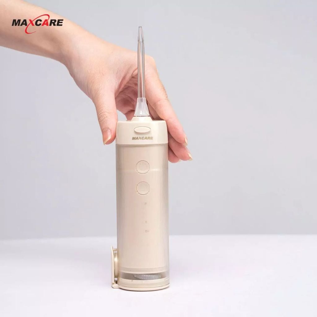 Máy tăm nước cầm tay Maxcare Travel Size UltraClean Max456Pro