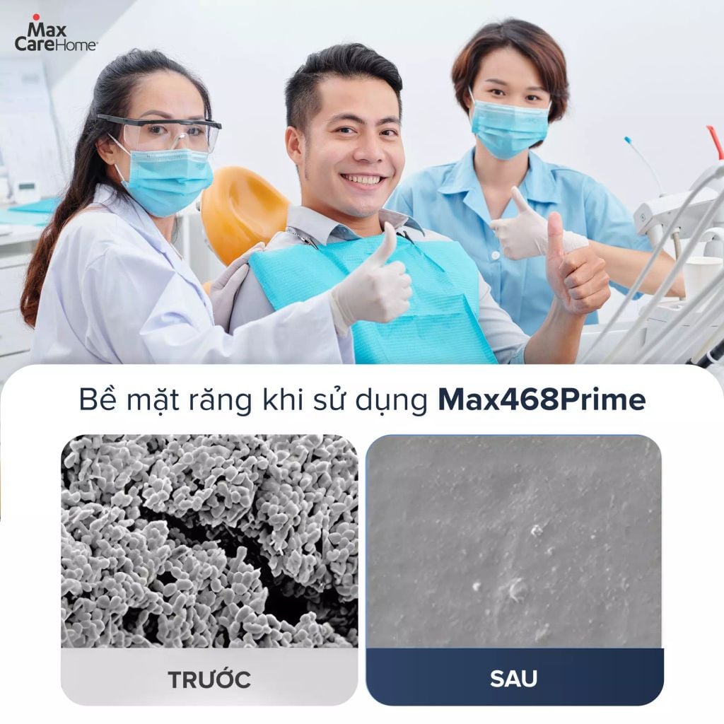 Máy tăm nước công nghệ Nhật Bản Maxcare Max468Prime