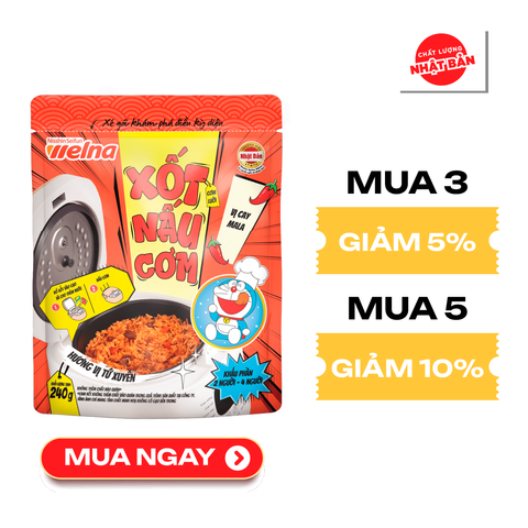  Xốt nấu cơm Vị Cay Mala 