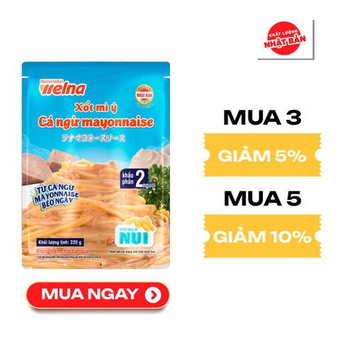  Xốt Mì Ý Cá Ngừ Mayonnaise 220G 