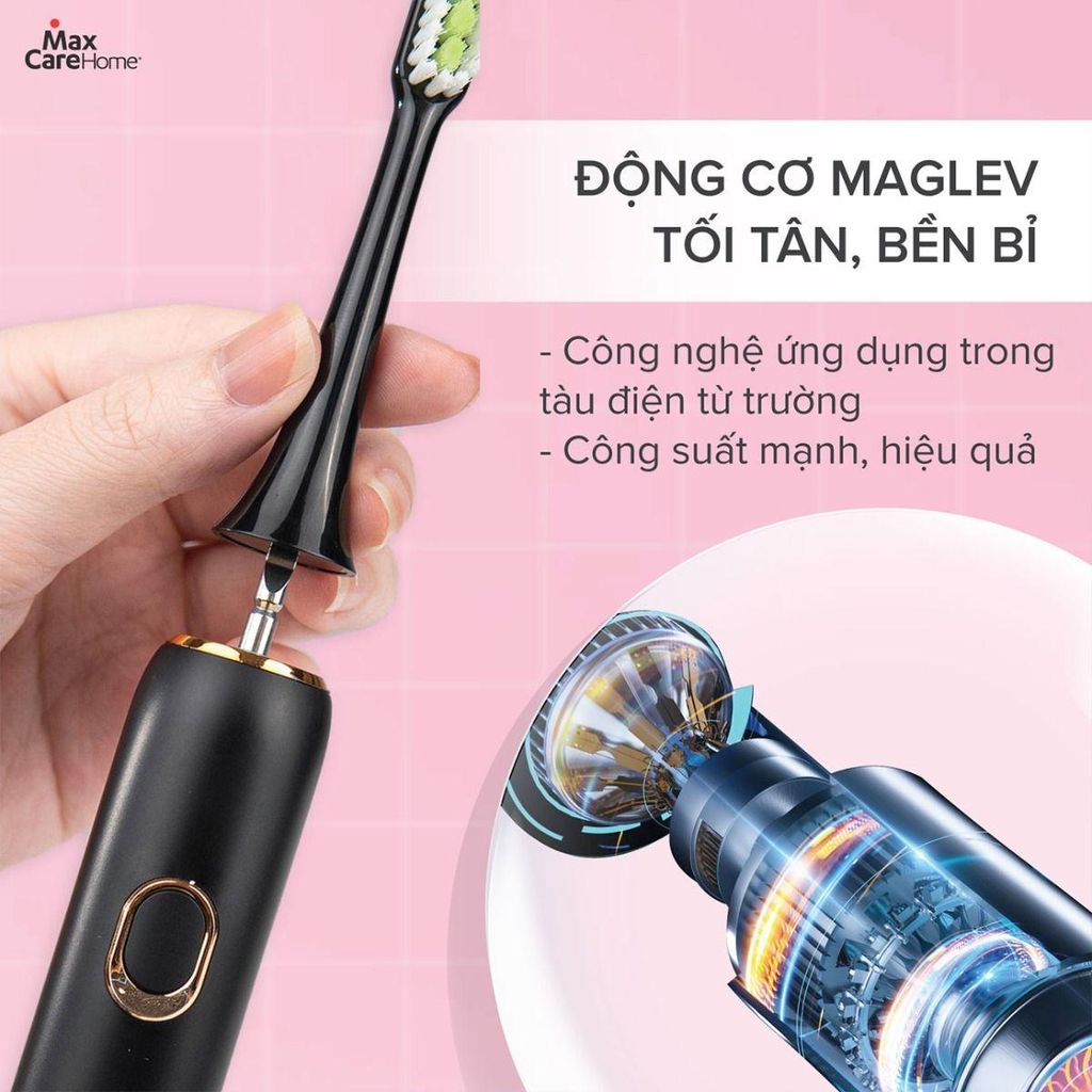 Bàn chải điện làm sạch sâu Maxcare Hera Whitening SE