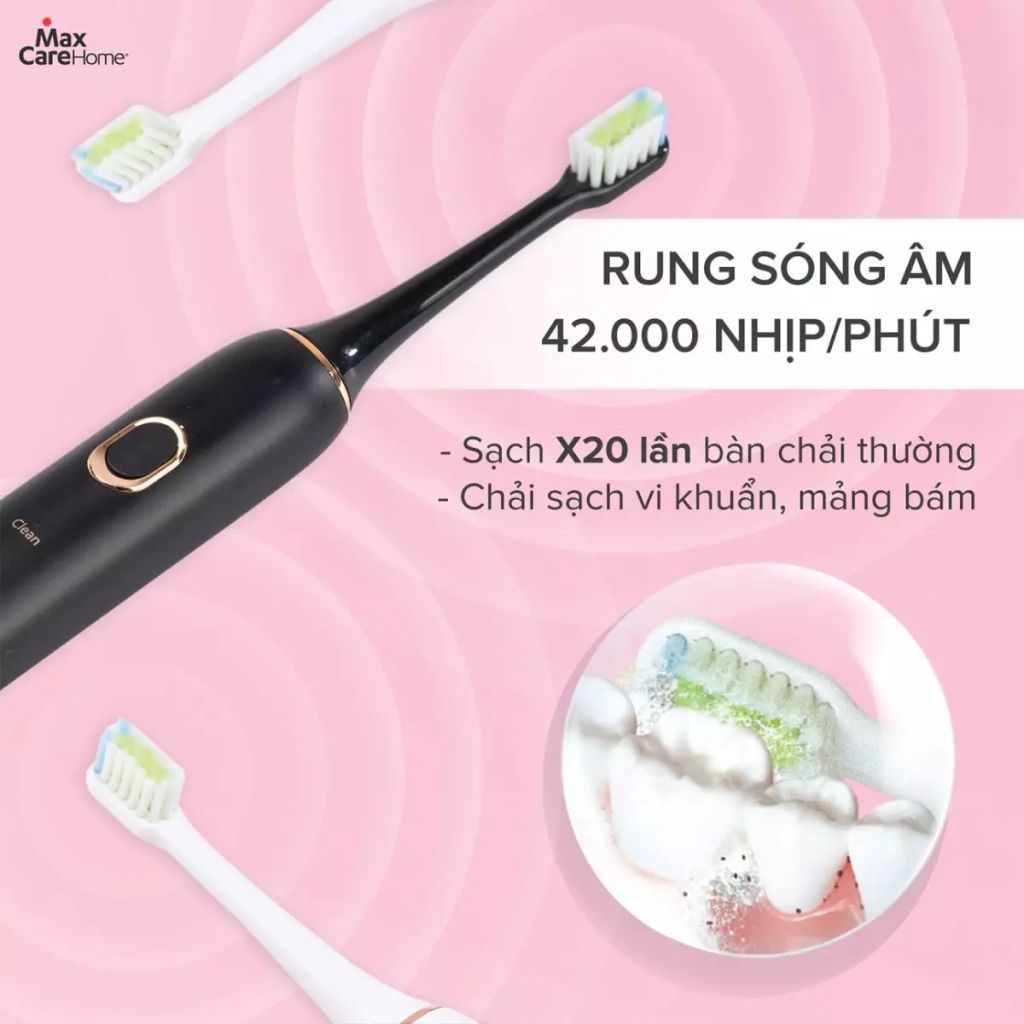 Bàn chải điện làm sạch sâu Maxcare Hera Whitening SE