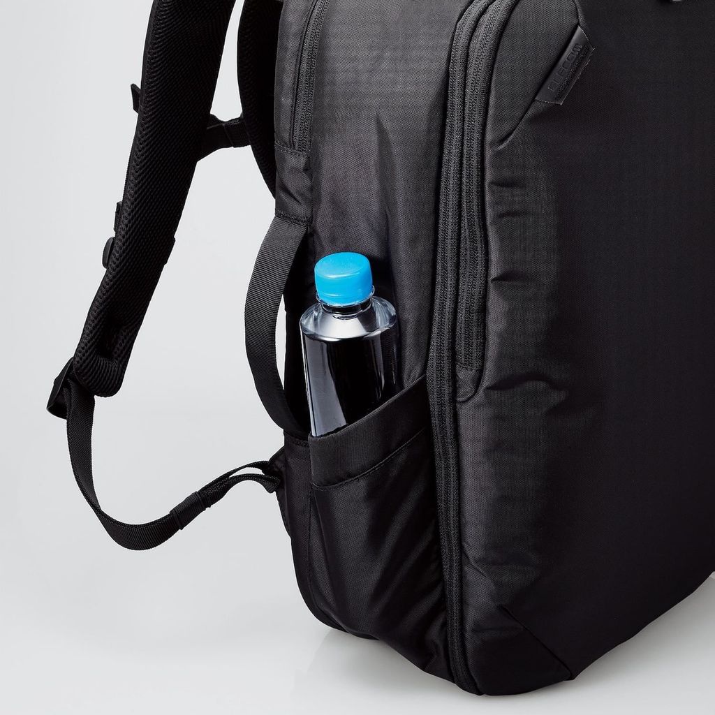 Balo công sở Elecom BM-BPBGBK dung tích lớn, phù hợp đi công tác dài ngày | Sức chứa 25L, Laptop 15.6 inch