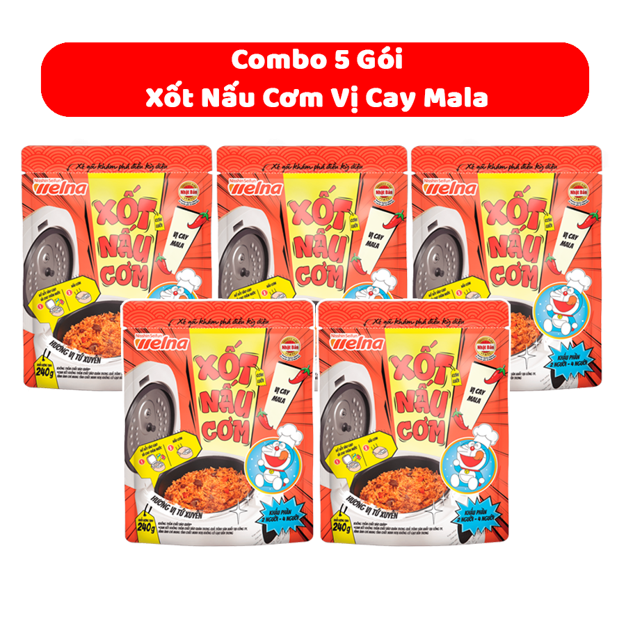 Xốt nấu cơm Vị Cay Mala