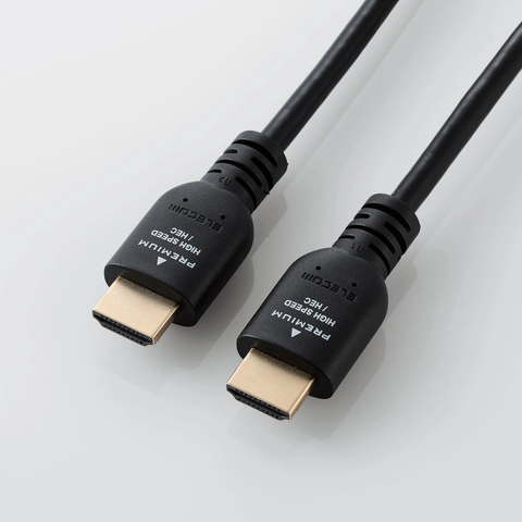  Cáp HDMI Elecom DH-HDPS14E - 1m | Hỗ trợ 4K 60Hz, HEC, 3 lớp dày dặn 