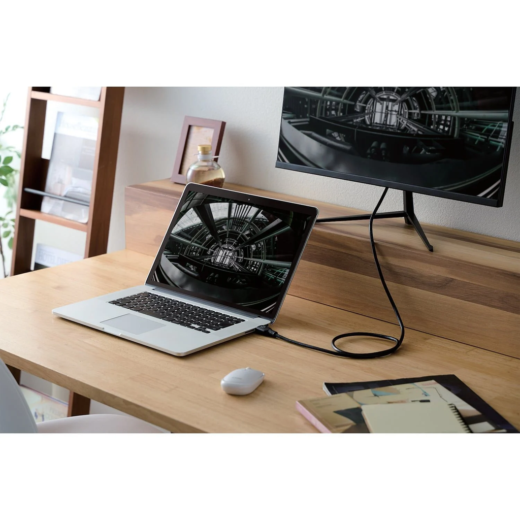 Cáp HDMI Elecom DH-HDPS14E - 5m | Hỗ trợ 4K 60Hz, HEC, 3 lớp dày dặn