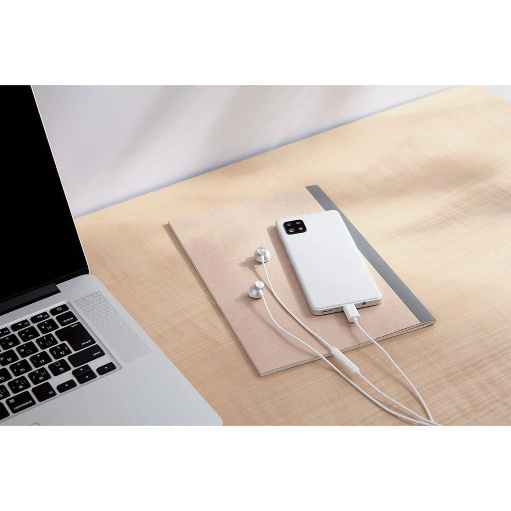 Tai nghe cắm dây nhét tai Elecom EHP-DF10IMSV | Cổng Type-C, Hỗ trợ DAC, Dài 1.2m