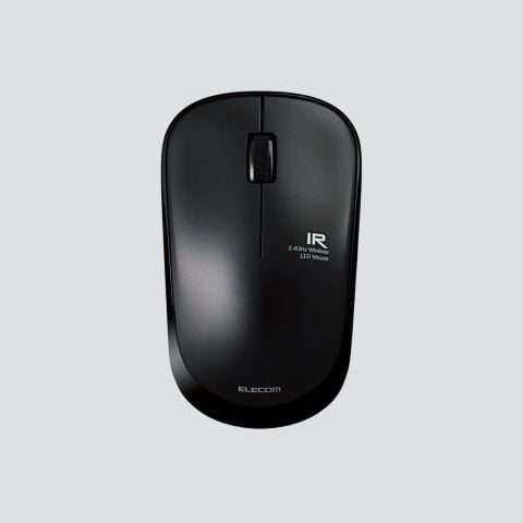  Chuột không dây Wireless Elecom M-IR07DR - Màu Đen | Siêu dễ thương, IR Led 