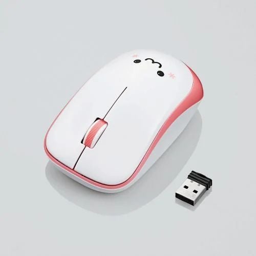 Chuột không dây Wireless Elecom M-IR07DR - Màu Hồng | Siêu dễ thương, IR Led