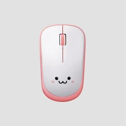  Chuột không dây Wireless Elecom M-IR07DR - Màu Hồng | Siêu dễ thương, IR Led 