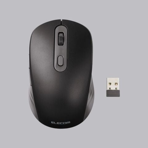  Chuột không dây Bluetooth Elecom Osmod 6 M-MY35MBS - Màu Đen | Blue Led, Pin Li-ion 