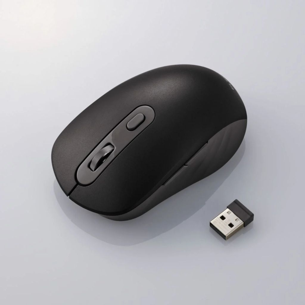 Chuột không dây Bluetooth Elecom Osmod 6 M-MY35MBS - Màu Đen | Blue Led, Pin Li-ion