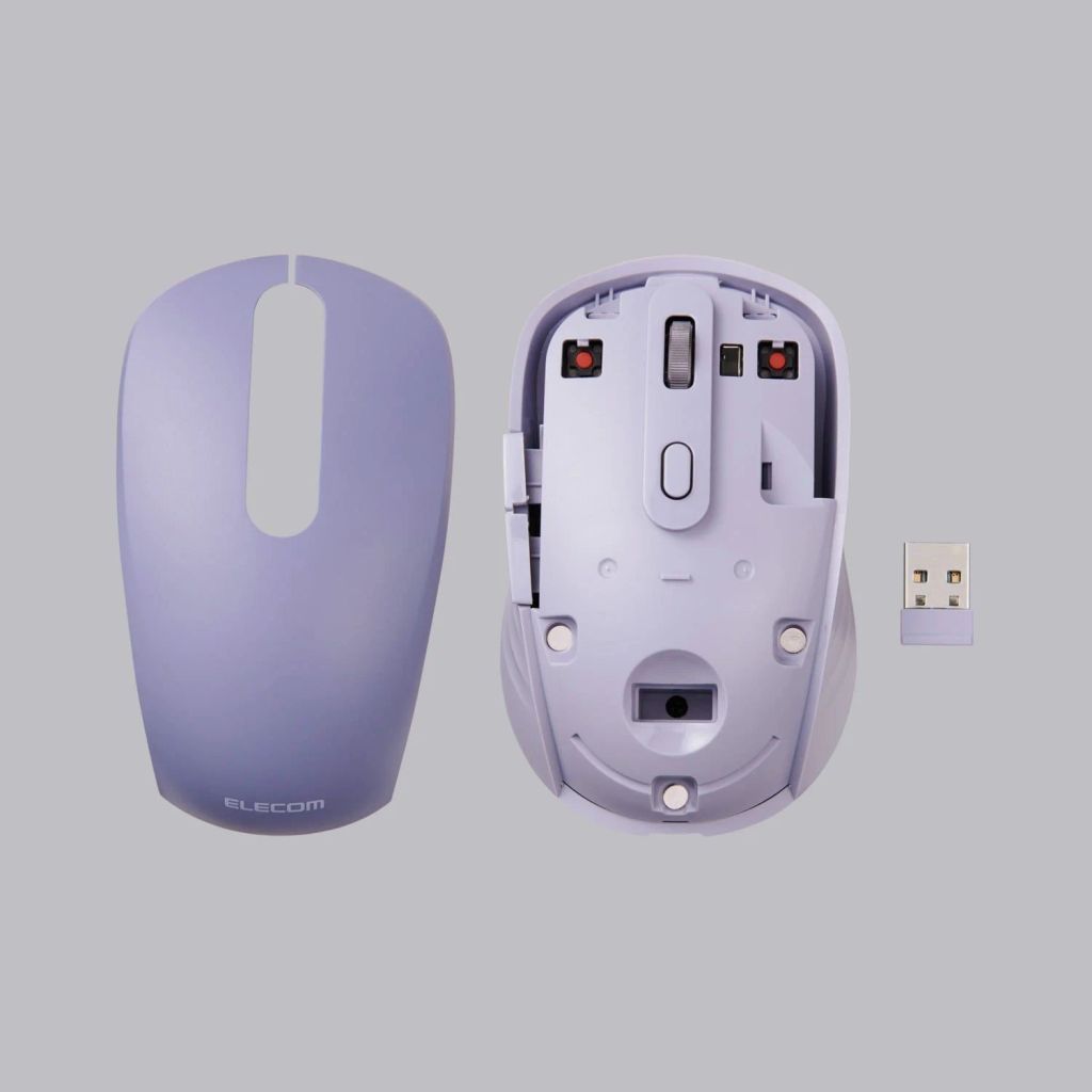 Chuột không dây Bluetooth Elecom Osmod 6 M-MY35MBS - Màu Xanh | Blue Led, Pin Li-ion