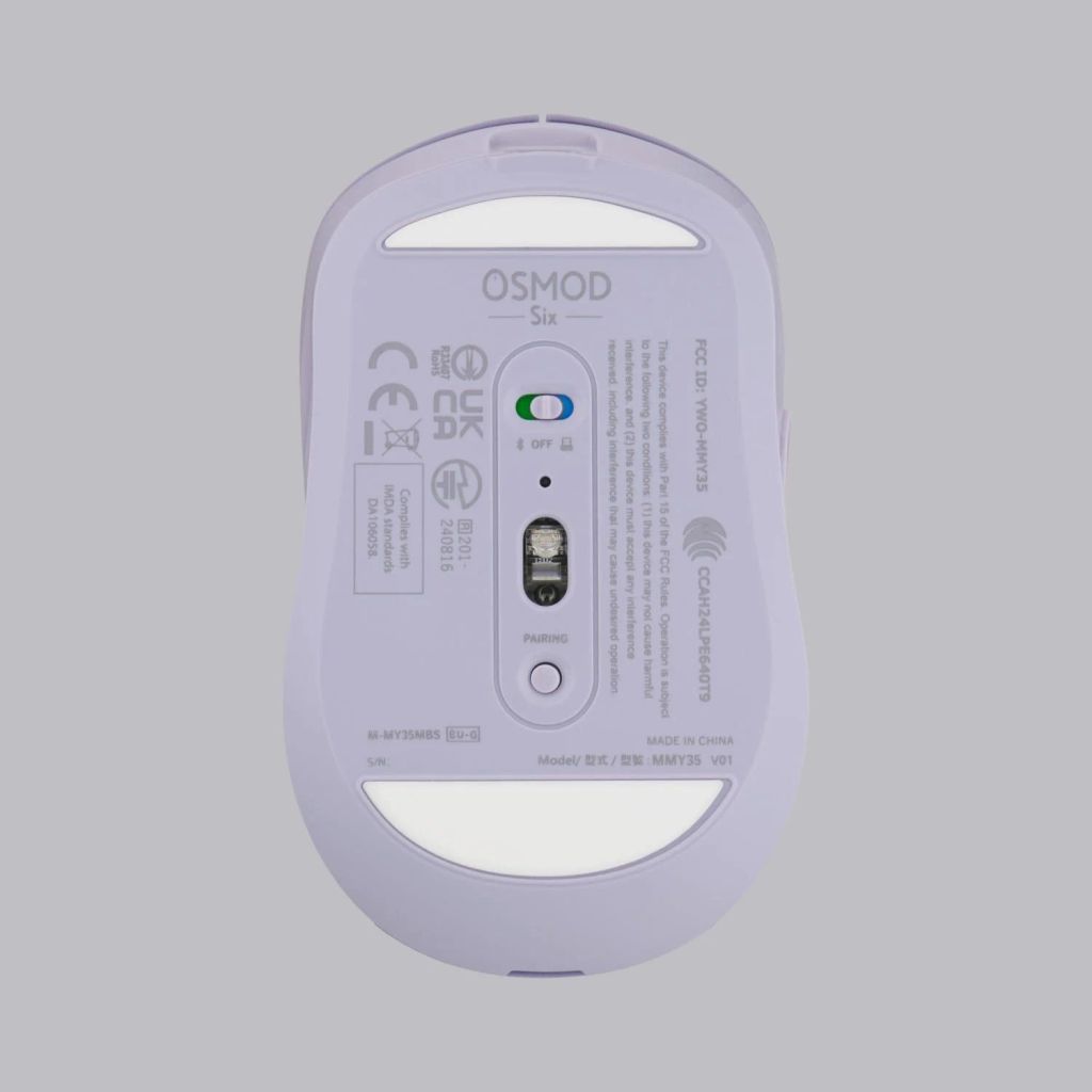 Chuột không dây Bluetooth Elecom Osmod 6 M-MY35MBS - Màu Xanh | Blue Led, Pin Li-ion