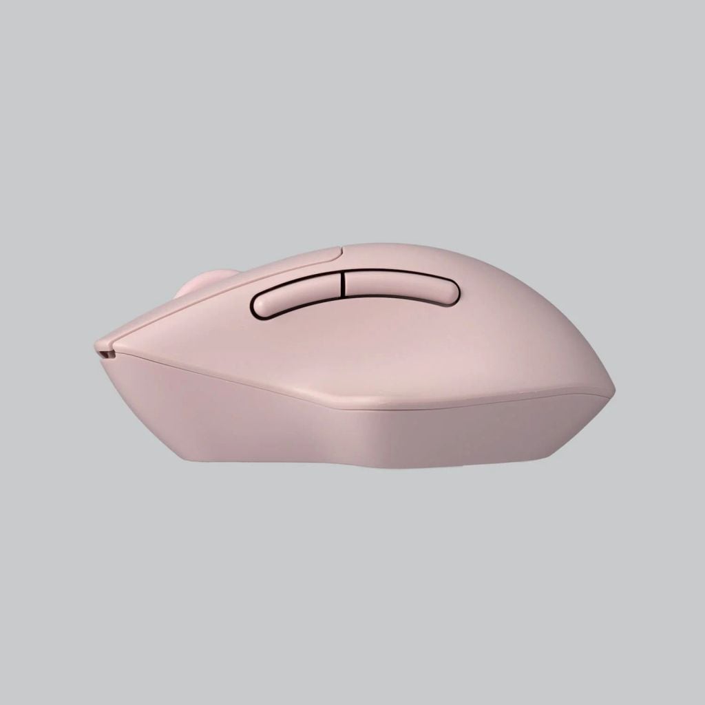 Chuột không dây Bluetooth công thái học Elecom M-SH30MBSK - Màu Hồng | Blue Led, Pin Li-ion, 2.4Hz