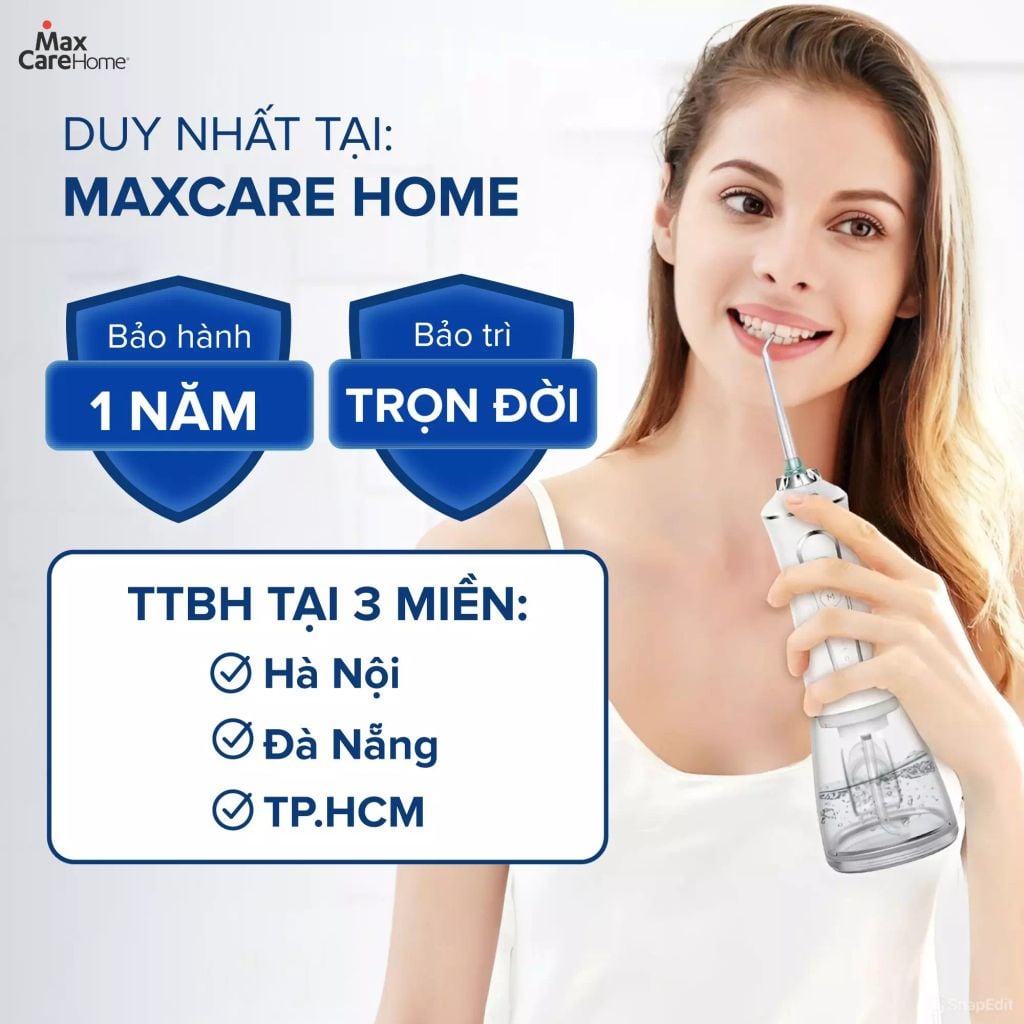 Máy tăm nước H2ofloss HF-P11 tăng cường chống nước