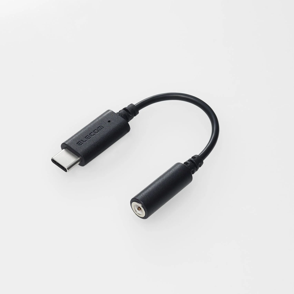 Cổng chuyển đổi Audio Elecom MPA-C35D | Type-C to Jack 3.5mm, Hỗ trợ DAC