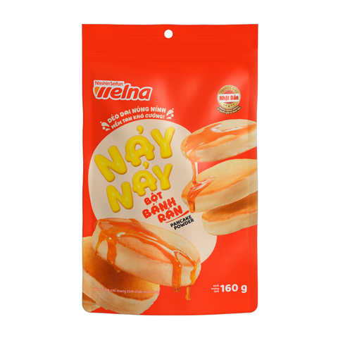  Nảy Nảy Bột Bánh Rán 160G Nisshin Seifun Welna 