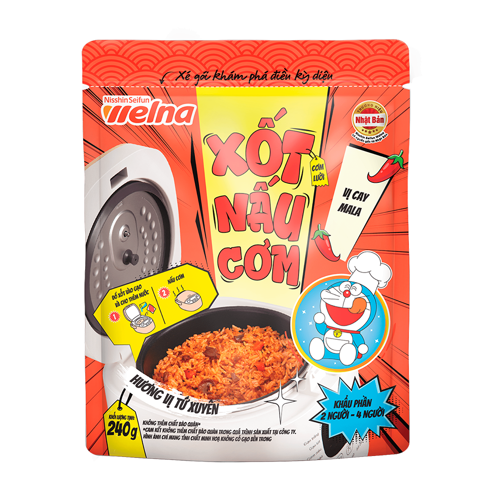 Xốt nấu cơm Vị Cay Mala