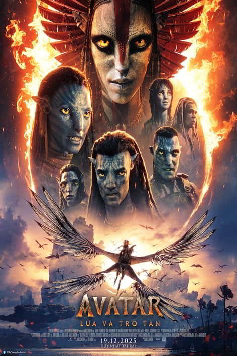 AVATAR 3: LỬA VÀ TRO TÀN 2D