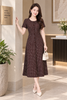 Đầm Linen Suông A Nâu Bi Nhí Tôn Dáng DL756