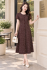 Đầm Linen Suông A Nâu Bi Nhí Tôn Dáng DL756