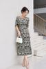 Đầm Suông Tay Lỡ Linen Xịn Xẻ Tà Sang Trong Thanh Lịch DL585