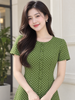 Đầm Linen Suông A Xanh Bi Nhí Tôn Dáng DL757