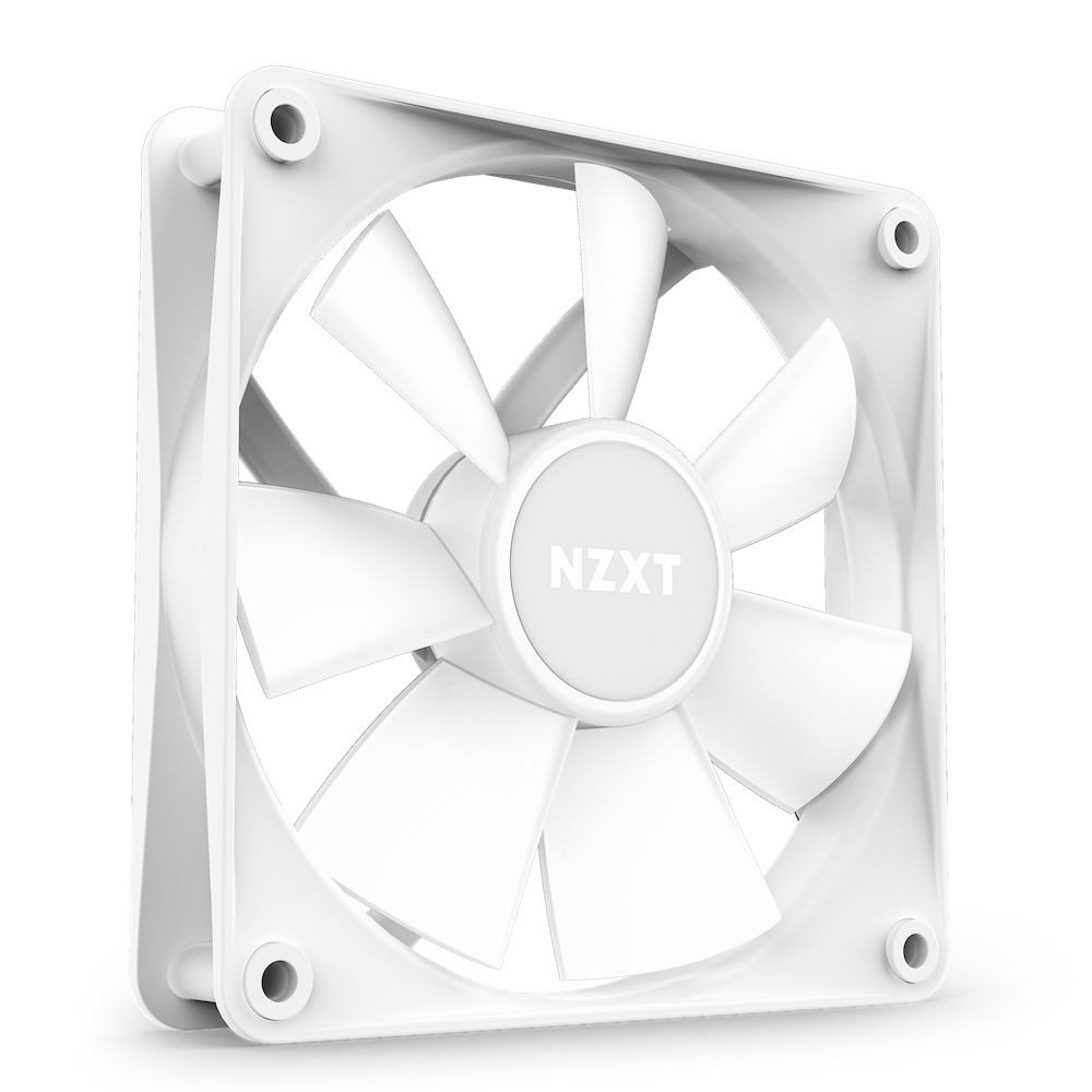 Fan Case NZXT F120 RGB Triple Pack - Trắng | Kit 3 fan, RGB, kèm HUB (Ring LED)