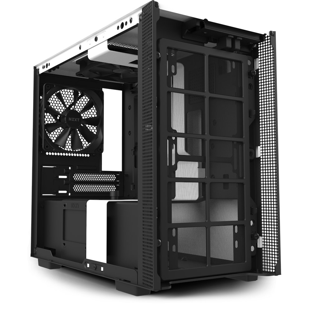 Thùng máy NZXT H210i - Đen trắng | Mini ITX, nhập khẩu (CA-H210i-W1)