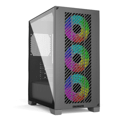 Thùng máy Cooler Master Elite 301 Lite - Đen | Sẵn 1 fan đen