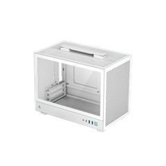 Thùng máy Deepcool CH160 WH Glass Mini-ITX | Trắng, không kèm fan